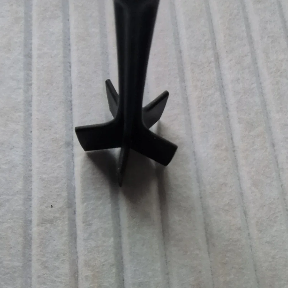 Black‎ & Red Plastic Meat Tenderizer Manual Kitchen Utensil